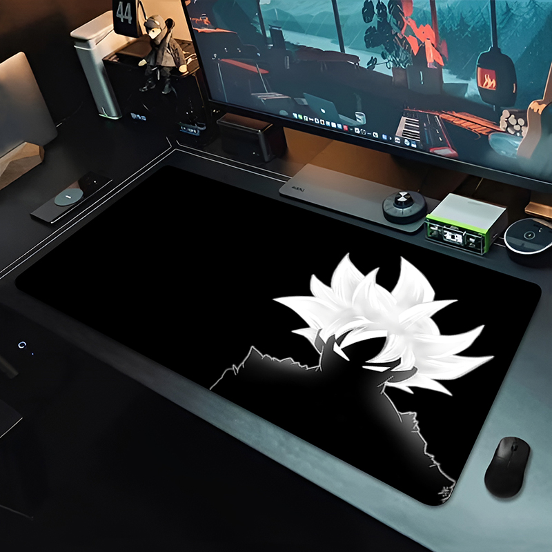 Gaming Accessories Gamer - DBZ 블랙 애니메이션 마우스 패드 드래곤