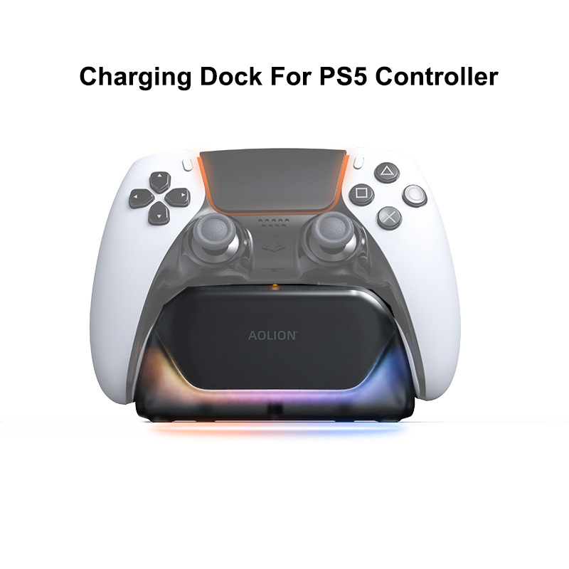 Gaming Accessories Controller - PS5 컨트롤러 충전기 단일 충전 도크