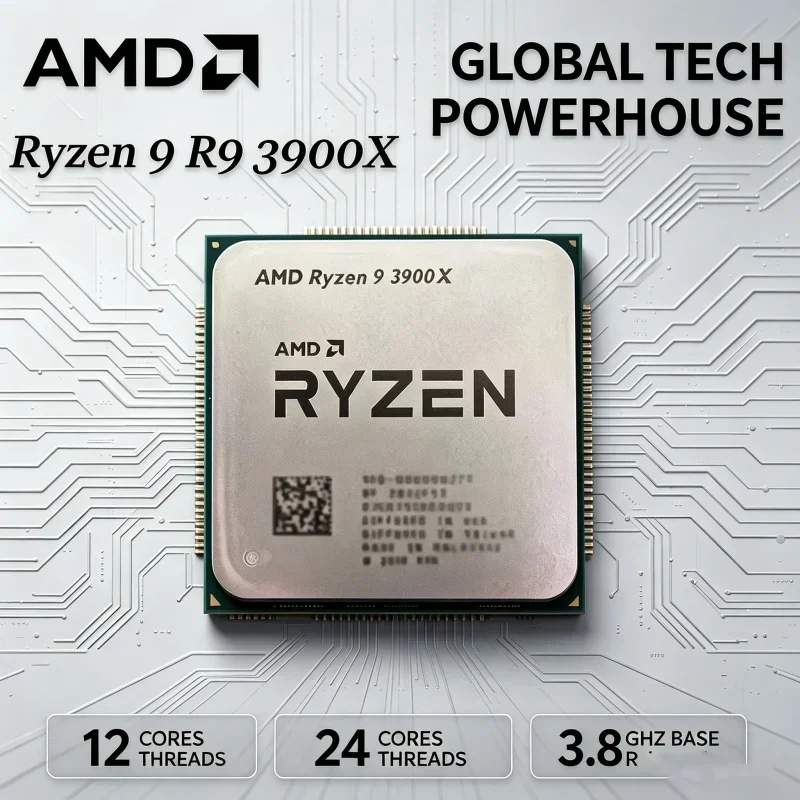 AMD R9 3900X Ryzen 9 3900X 플래그 - Amd Cpu Ryzen 9 리뷰 및 가격
