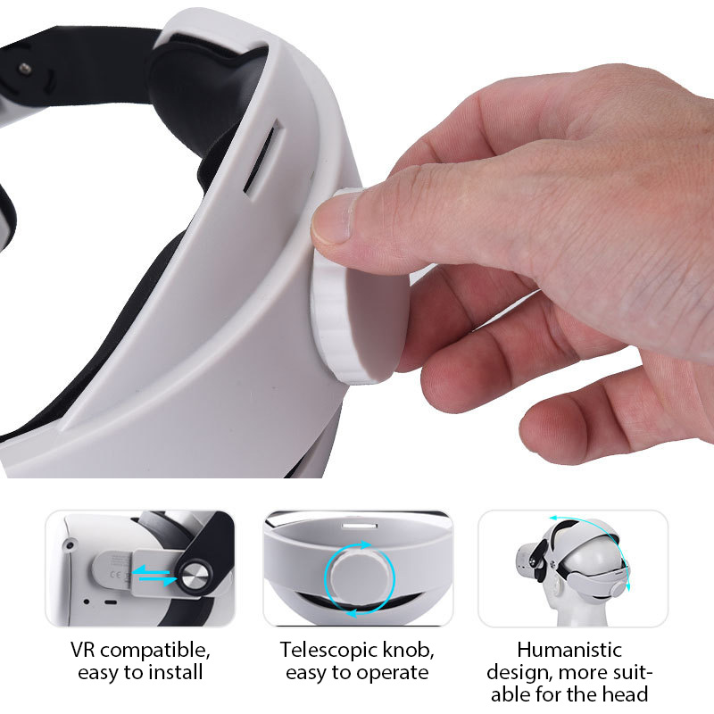 메타 퀘스트 2 퀘스트2 VR 안경용 헤드 스트랩 홀더 - Virtual Gaming Accessories 리뷰 및 가격