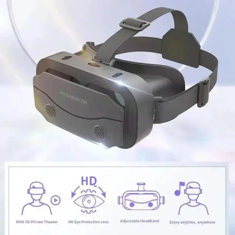 3D 가상 현실 VR 안경 헤드셋 장치 헬멧 렌즈 고글 - Virtual Gaming Accessories 리뷰 및 가격