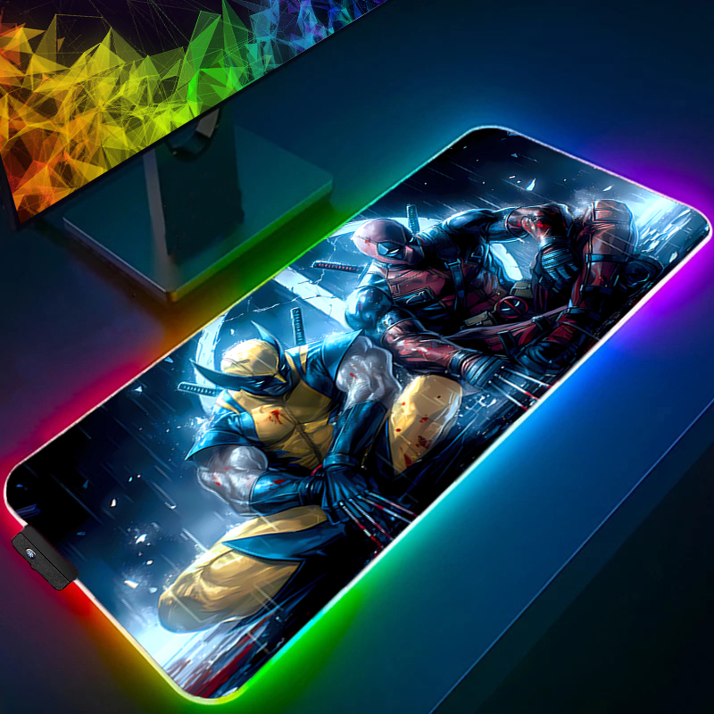 LED 마우스 패드 게임용 백라이트 락 엣지 애니메이션 - Gaming Accessories Gamer 리뷰 및 가격