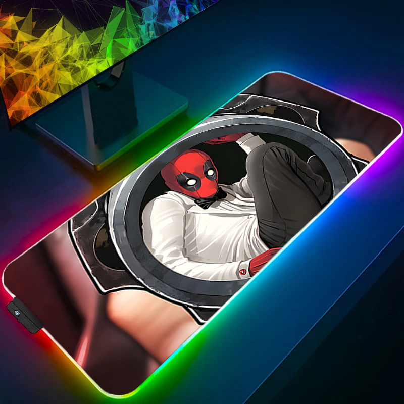 LED 마우스 패드 게임용 백라이트 락 엣지 애니메이션 - Gaming Accessories Gamer 리뷰 및 가격