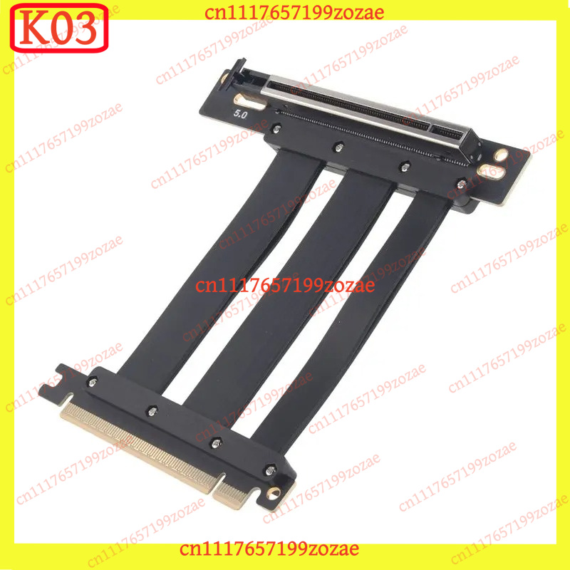 K03 PCIe 5.0 X16 90도 슬롯 라이저 연장 - Pcie Extension Cable 리뷰 및 가격
