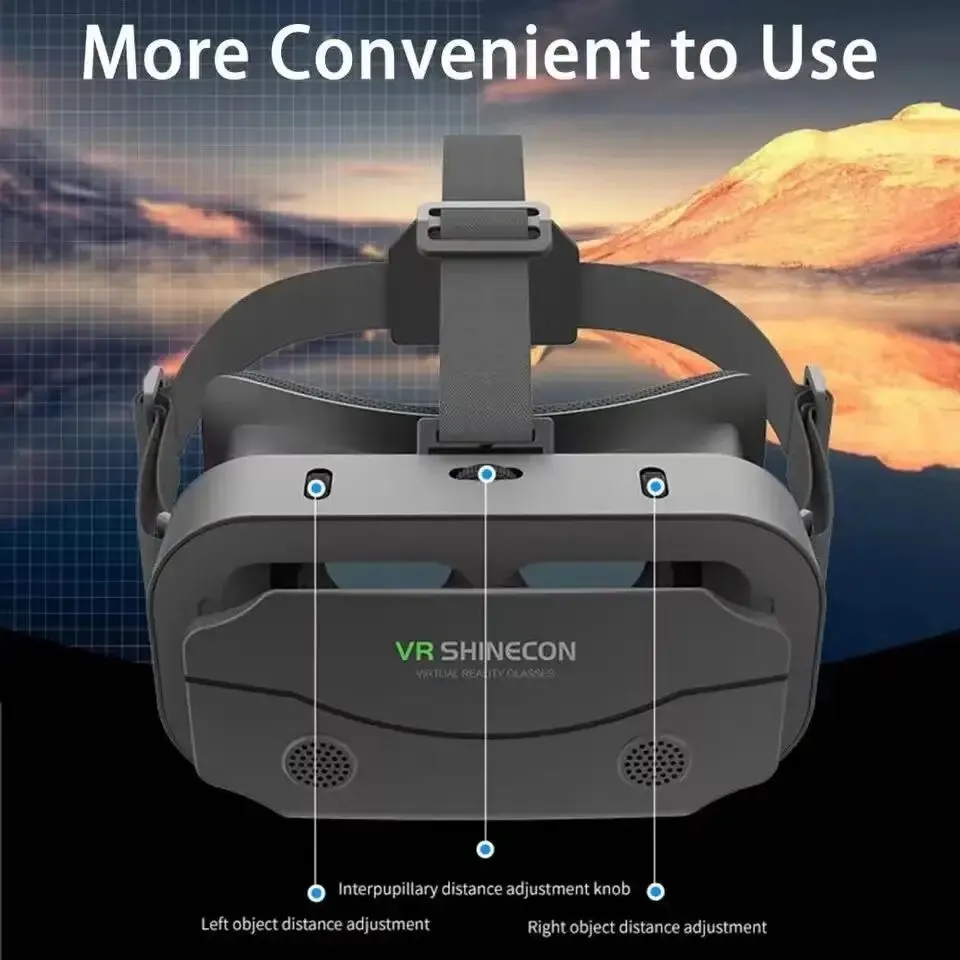 VR 안경 3D 가상 현실 헤드셋 장치 헬멧 렌즈 고글 - Virtual Gaming Accessories 리뷰 및 가격