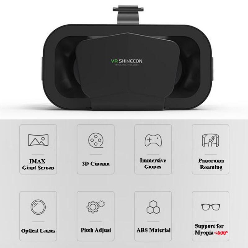 샤인콘 비아르 3D VR 안경 가상현실 장치 헬멧 렌즈 - Virtual Gaming Accessories 리뷰 및 가격