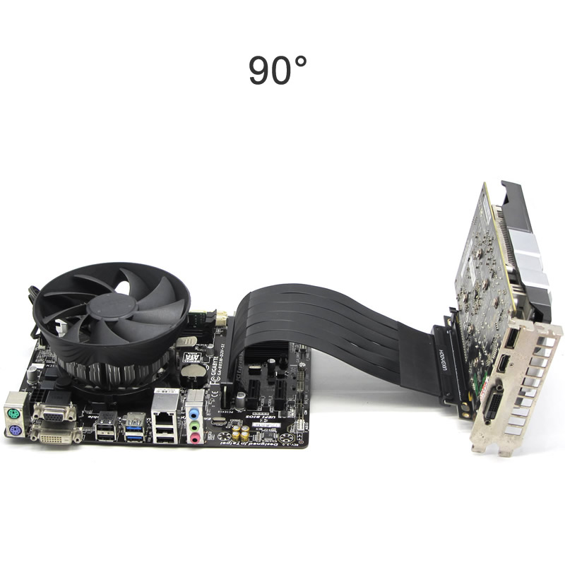 PCIe 라이저 케이블 그래픽 카드 연장 케이블 GPU - Pcie Extension Cable 리뷰 및 가격