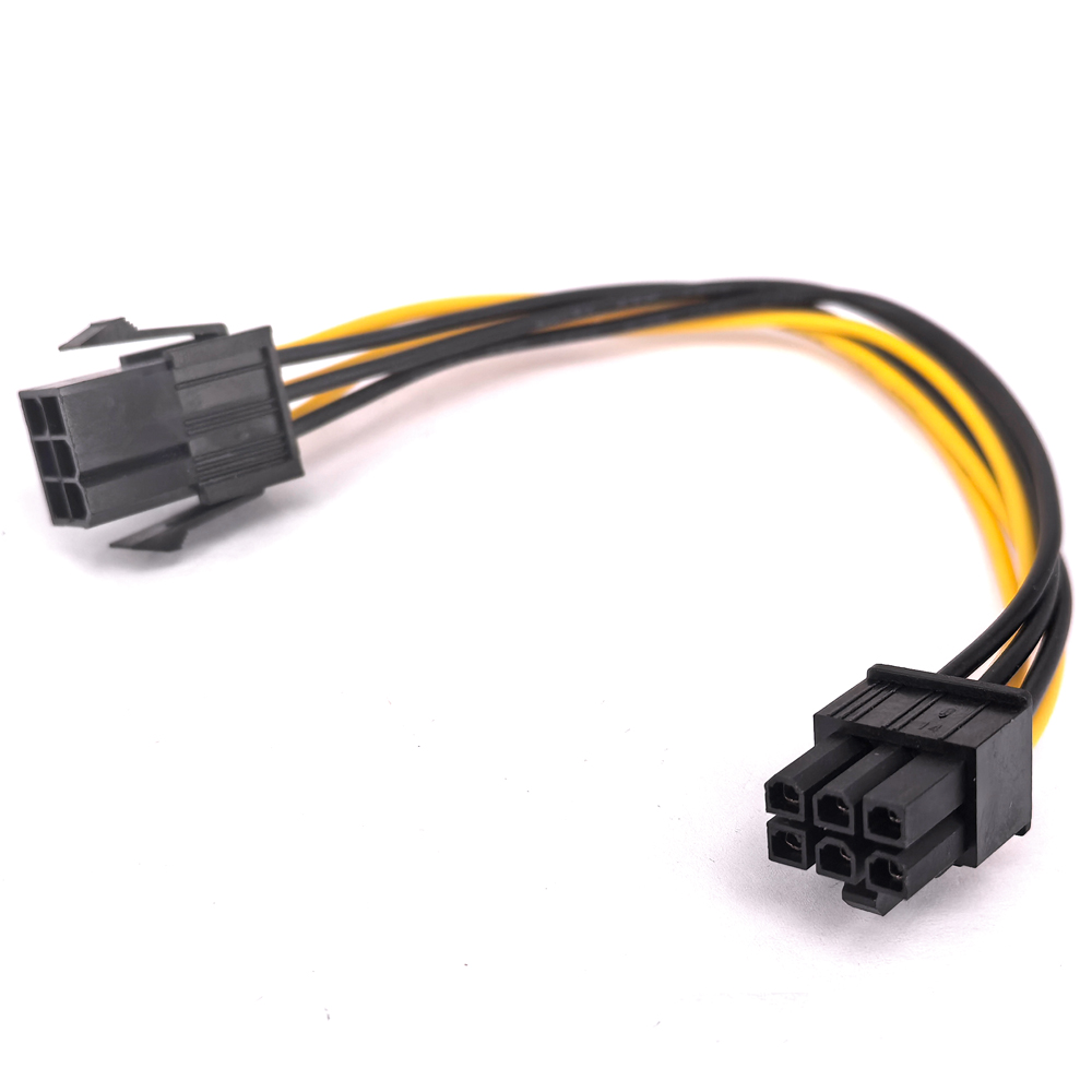 PCI-E 익스텐션 전원 공급 케이블, 6 핀 수-암  - Pcie Extension Cable 리뷰 및 가격