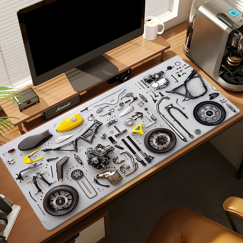 분해도면 고무 마우스 패드 마우스 패드 XXL 게임 액 - Gaming Accessories Gamer 리뷰 및 가격