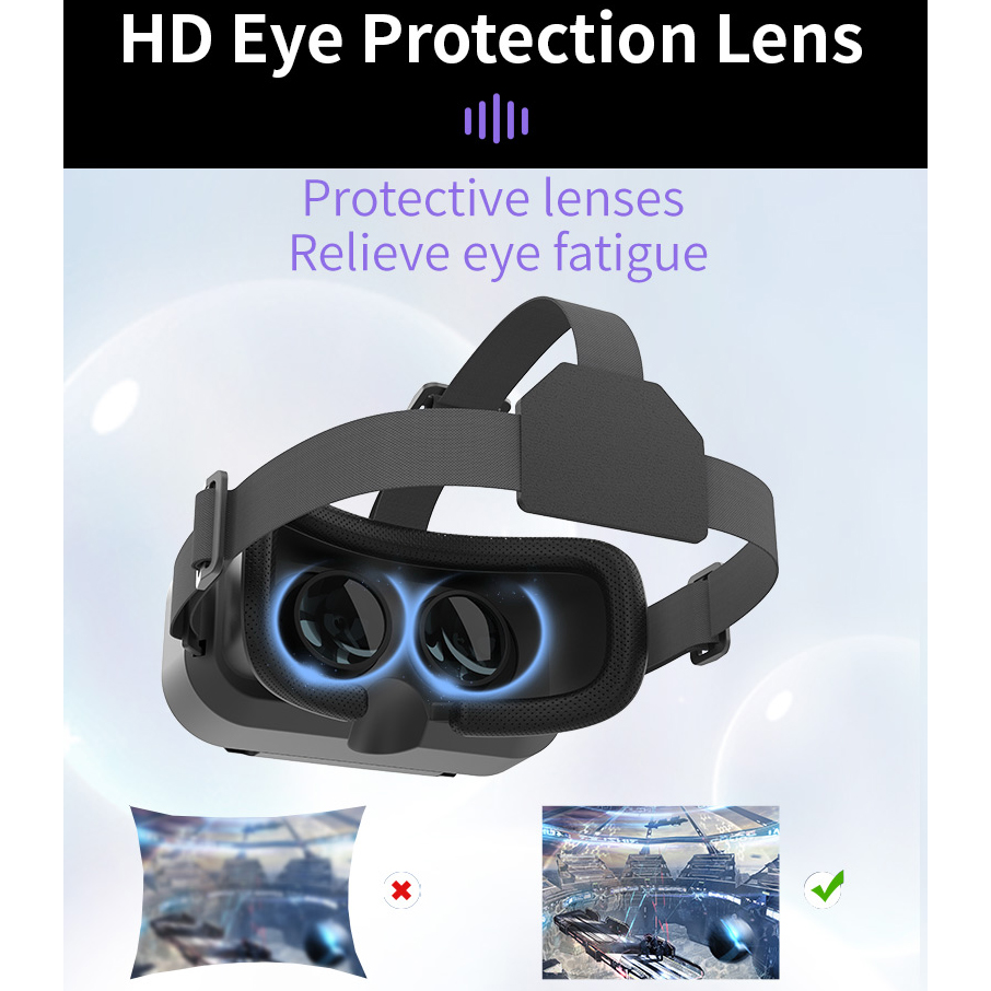 VR 안경 3D 비아르 폰 가상 현실 헤드셋 헬멧 장치 - Virtual Gaming Accessories 리뷰 및 가격