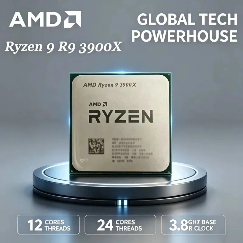 AMD 라이젠 9 R9 3900X 게이밍용 100% 새 - Amd Cpu Ryzen 9 리뷰 및 가격