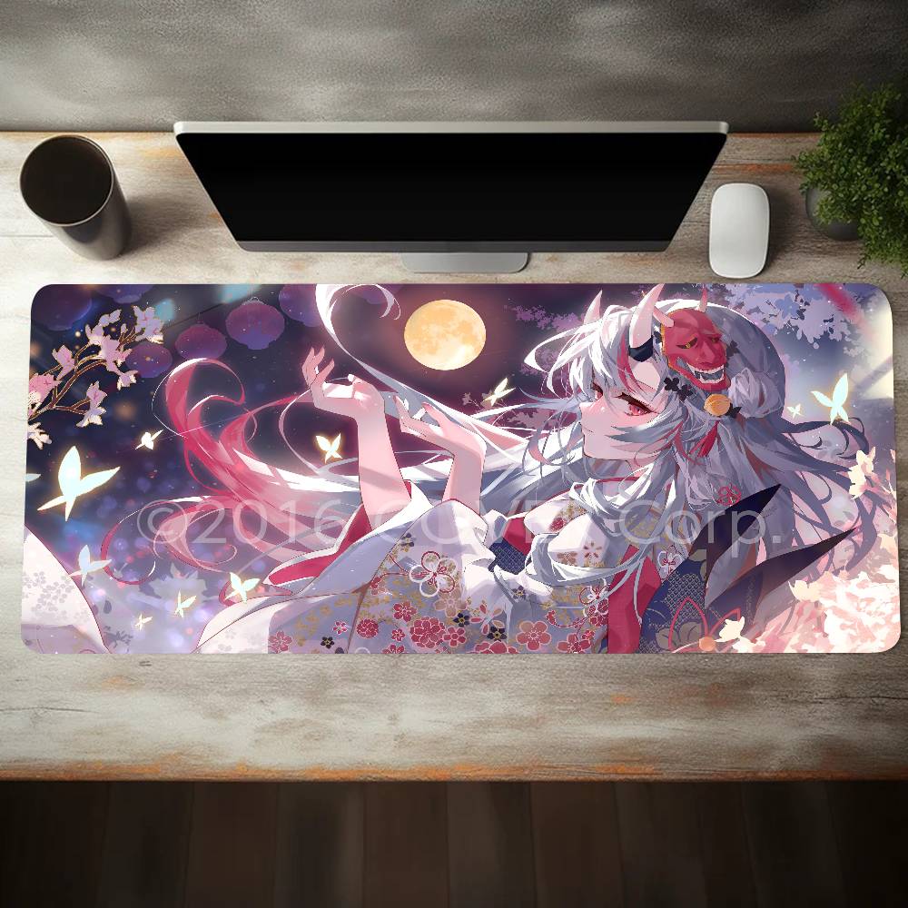 애니메이션 가상 소녀 나키리 아야메 마우스 패드 대형  - Virtual Gaming Accessories 리뷰 및 가격