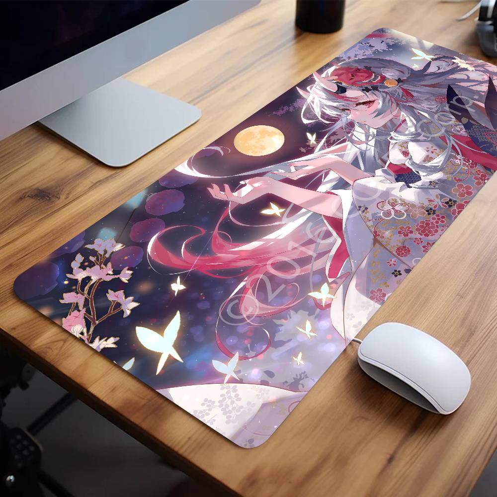 애니메이션 가상 소녀 나키리 아야메 마우스 패드 대형  - Virtual Gaming Accessories 리뷰 및 가격